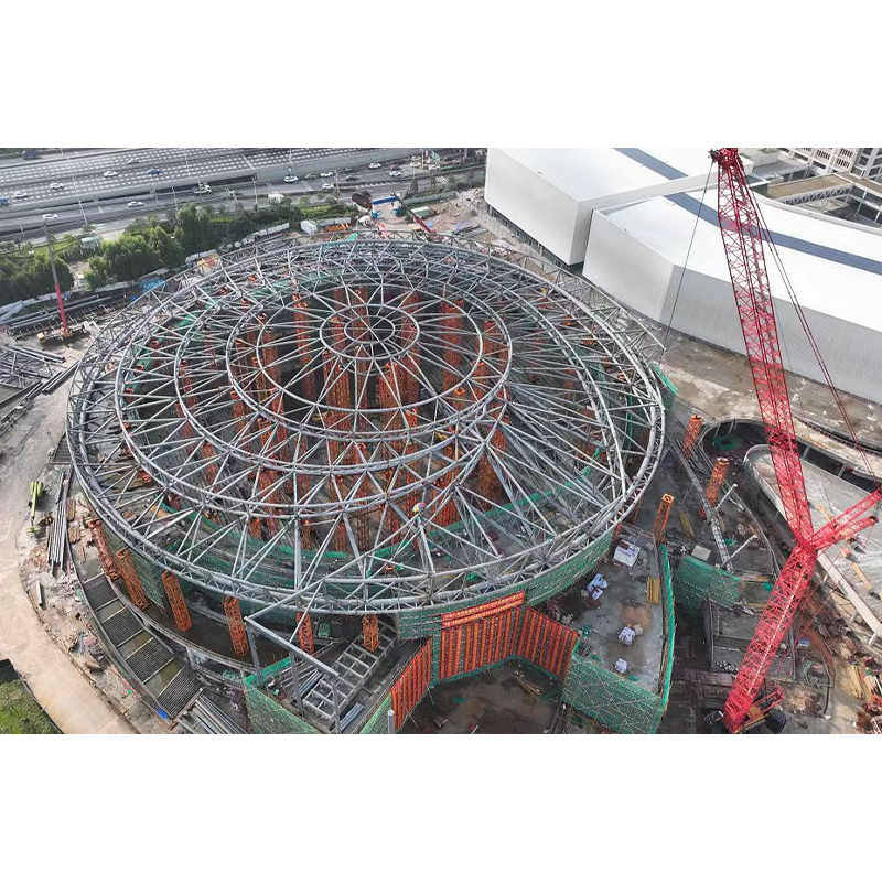 Portal Steel Frame Structure Frame Structure Grid Structure Special-Shaped Steel Frame Structure